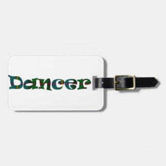 Scottish Dancer Bagagelabel