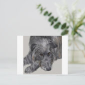 Scottish Deerhound Briefkaart (Staand voorkant)
