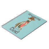 Scottish Deerhound Pap Notitieboek (Linkerzijde)