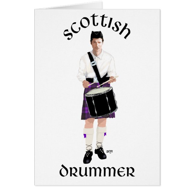 Scottish Drummer (Devant)