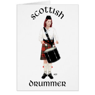 Scottish Drummer - Vrouw