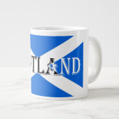 Scottish Flag Scotland Inverted Jumbo Mug arc1 (Devant droit)