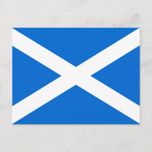 Scottish Flag T-shirts en Gifts Briefkaart