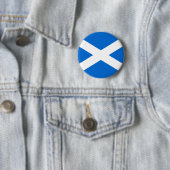 Scottish Flag T-shirts en Gifts Ronde Button 5,7 Cm (In situ)