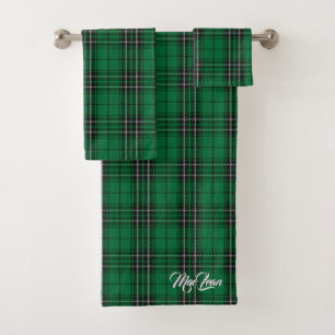 Scottish Flair Clan MacLean Hunting Tartan Pset Bad Handdoek
