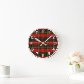 Scottish Flannel Ronde Klok (Huis)