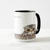 Scottish Fold Cat Mok (Voorkant rechts)