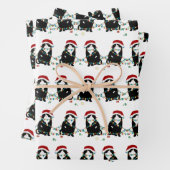 Scottish Fold Kerstproblemen Inpakpapier Vel (In situ)