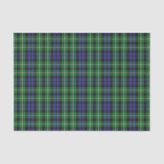 Scottish Gifts Clan Graham Tartan Tissuepapier (Voorkant)