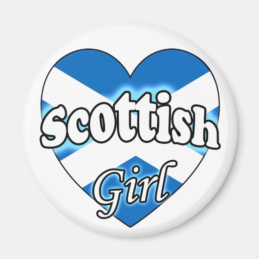 Scottish Girl Magneet (Voorkant)