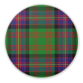 Scottish Grandeur Clan Cochrane Tartan Pset Keramische Knop (Voorkant)
