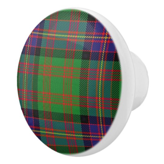 Scottish Grandeur Clan Cochrane Tartan Pset Keramische Knop (Rechts)