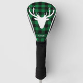 Scottish Green Buffalo Pset Tartan Golfheadcover (Voorkant)
