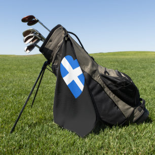 Scottish Heartflag gtcnt Golfhanddoek