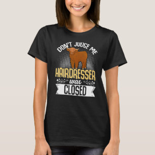 Scottish Highland Cattle Koe Breeder Longhorn Dont T-shirt