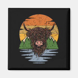 Scottish Highland Cattle Magneet