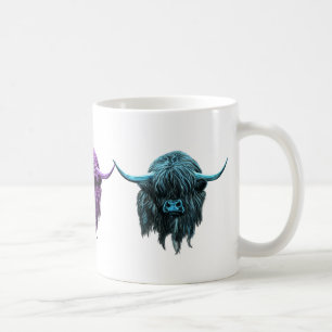 Scottish Highland Cow Koffiemok