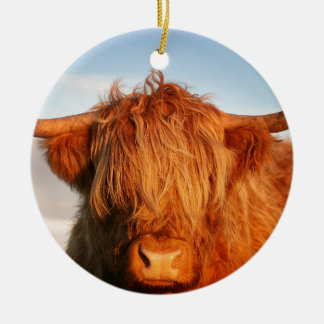 Scottish Highland Cow - Schotland Keramisch Ornament
