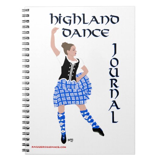 Scottish Highland Dance Journal Notitieboek (Voorkant)