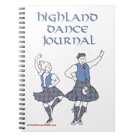 Scottish Highland Dance Journal Notitieboek (Voorkant)