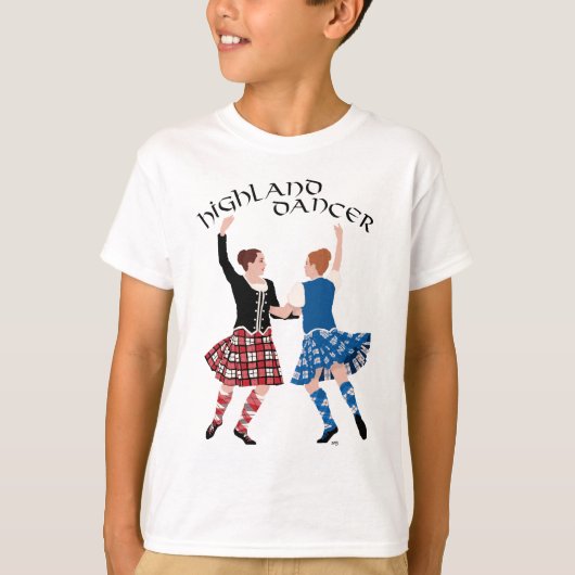 Scottish Highland Dance Reel T-shirt (Voorkant)