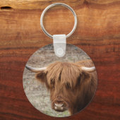 Scottish Highlander Sleutelhanger (Voorkant)