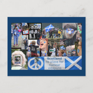 Scottish Independence March Briefkaart