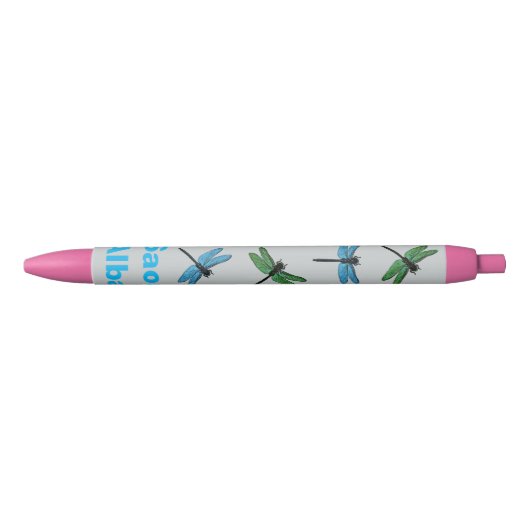 Scottish Independence Saor Alba Dragonfly Pen (Voorkant)