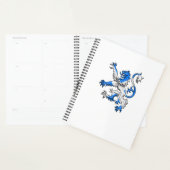 Scottish Lion in St. Andrew's kleuren Planner (Display)