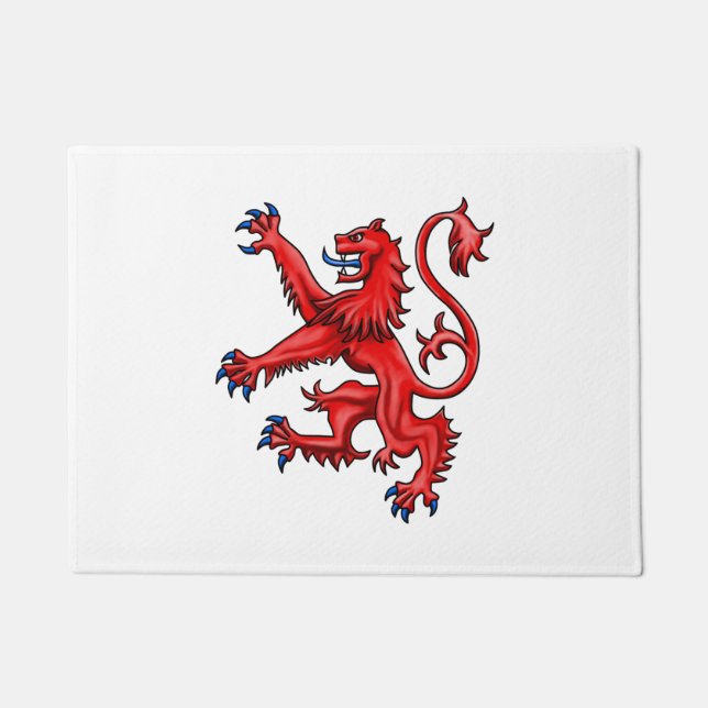 Scottish Lion Rampant Deurmat (Voorkant)