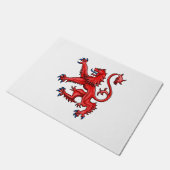 Scottish Lion Rampant Deurmat (Schuin)