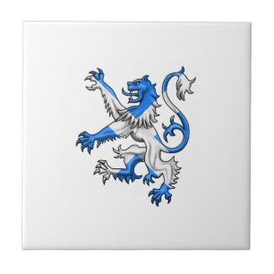 Scottish Lion Rampant Saint Andrew Cross Colors Tegeltje