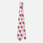 Scottish Lion Rampant Stropdas (Voorkant)
