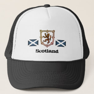 Scottish Lion & Scottish flag, Schotland/mode Trucker Pet