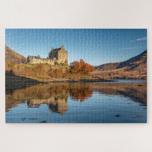 Scottish Loch Reflection Jigsaw Puzzle Legpuzzel (Horizontaal)