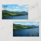 Scottish Loch Visitekaartje (Voorkant / Achterkant)