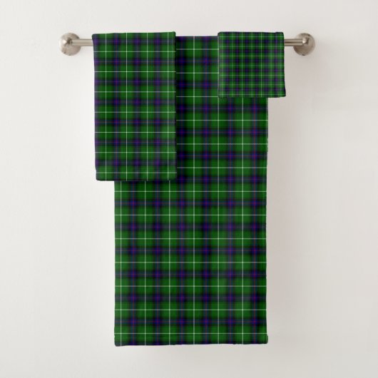 Scottish MacDonald Tartan Bad Handdoek (Insitu)