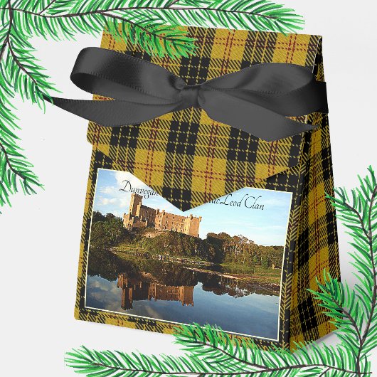 Scottish MacLeod Clan Dunvegan Castle Favor Box Bedankdoosjes