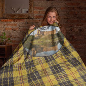 Scottish MacLeod Clan's Castle Sherpa Blanket Sherpa Deken