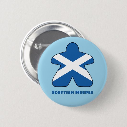 Scottish Meeple Button (Voorkant /achterkant)
