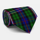 Scottish National Tartan Print Stropdas (Opgerold)