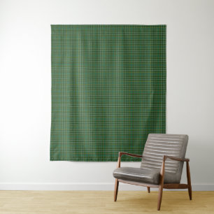 Scottish Passion Clan Currie Tartan Wandkleed