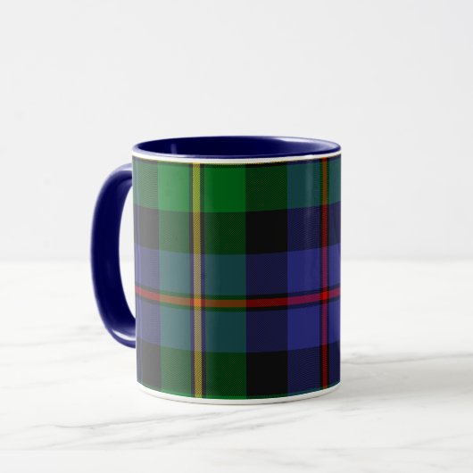 Scottish Plaid Pattern Mok (Voorkant links)