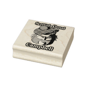 Scottish Proud Campbell Art Rubberstempel