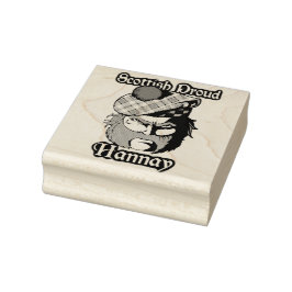 Scottish Proud Clan Hannay Art Rubberstempel