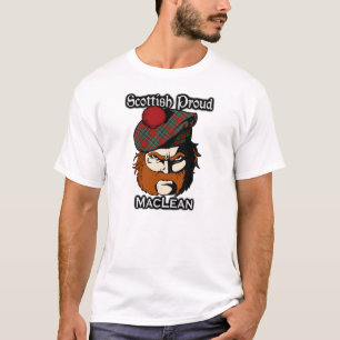 Scottish Proud Clan MacLean Tartan T-shirt