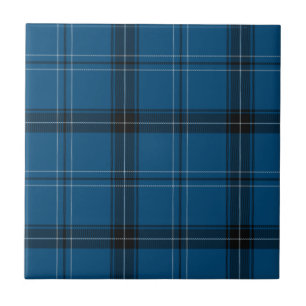 Scottish Ramsay Blue Tartan Tegeltje