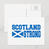 Scottish Referendum Scotland Independent Freedom Briefkaart (Voorkant / Achterkant)