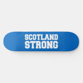 Scottish Referendum Scotland over Blue Skateboard (Horizontaal)