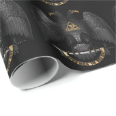 Scottish Rite 32 Degree Mason Eagle Cadeaupapier (Rol Hoek)